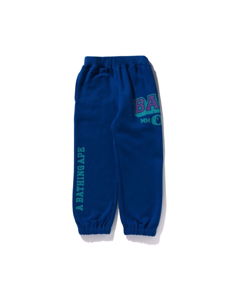 Pantalons Bape Line Sweat Bleu Enfant | QUE-34069163